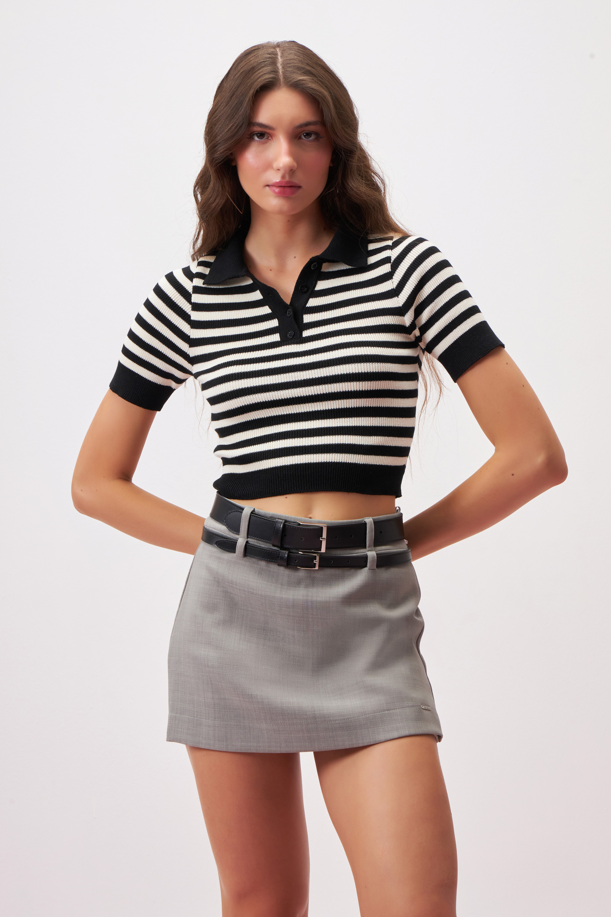 T-shirt de Tricot Favlab – Estilo Atemporal